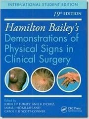 Tapa de Hamilton Bailey s Demonstrations of Physical Signs in Clinical Surgery, 19e