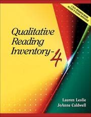 Tapa de Qualitative reading inventory