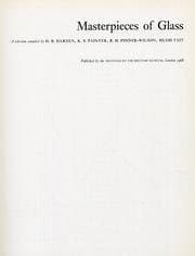Tapa de Masterpieces of glass