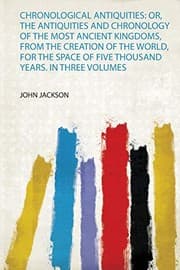 Tapa de Chronological Antiquities