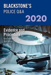 Tapa de Blackstone's Police Q&a 2020 Volume 2
