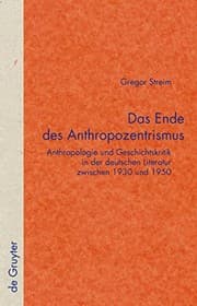 Tapa de Das Ende des Anthropozentrismus