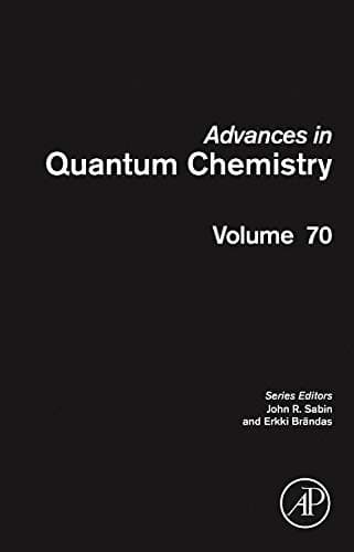 Tapa de Advances in Quantum Chemistry