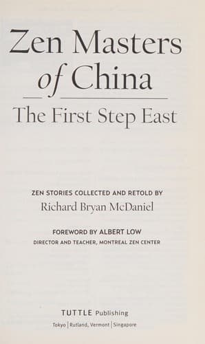 Tapa de Zen masters in China