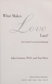 Tapa de What makes love last?