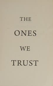Tapa de The ones we trust