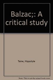Tapa de Balzac