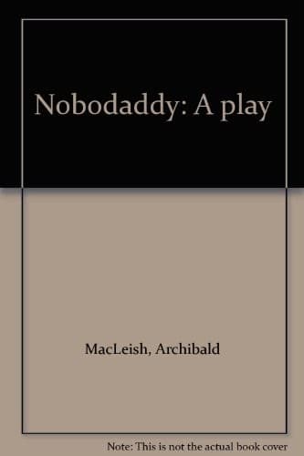 Tapa de Nobodaddy