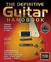 Tapa de The definitive guitar handbook