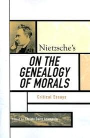 Tapa de Nietzsche's On the Genealogy of Morals