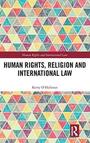 Tapa de Human Rights Religion and International Law