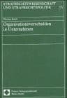 Tapa de Organisationsverschulden in Unternehmen