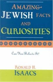 Tapa de Amazing Jewish Facts and Curiosities