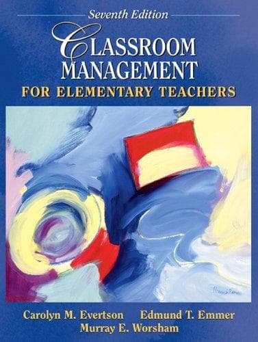 Tapa de Classroom management for elementary teachers