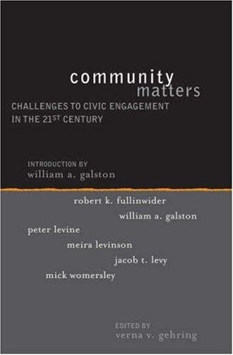 Tapa de Community Matters