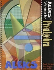 Tapa de ALEKS Worktext for Prealgebra