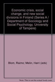 Tapa de Economic crisis, social change, and new social divisions in Finland