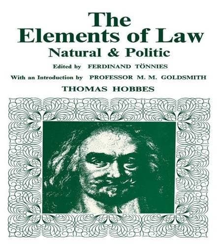 Tapa de Elements of Law, Natural and Political