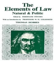 Tapa de Elements of Law, Natural and Political