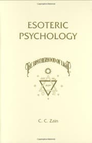 Tapa de Esoteric psychology