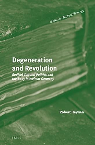 Tapa de Degeneration and revolution