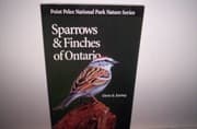 Tapa de Sparrows & Finches of Ontario