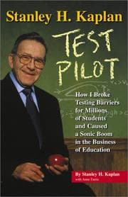 Tapa de Stanley H. Kaplan, test pilot