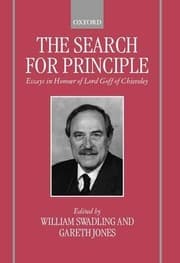 Tapa de The search for principle
