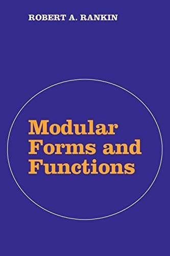 Tapa de Modular Forms and Functions