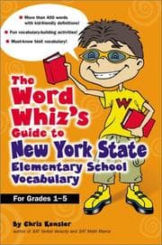 Tapa de The Word Whiz's Guide to New York Elementary School Vocabulary