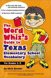 Tapa de The Word Whiz's Guide to Texas Elementary School Vocabulary