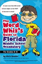 Tapa de The Word Whiz's Guide to Florida Middle School Vocabulary