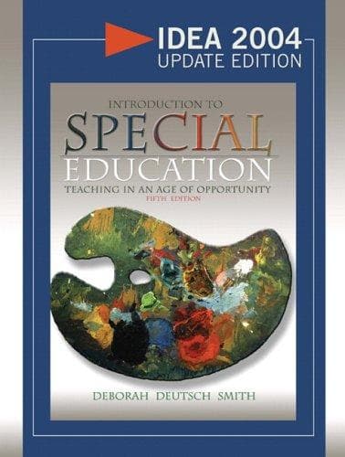 Tapa de Introduction to Special Education