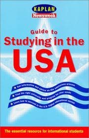 Tapa de Kaplan Guide to Studying in the USA