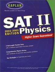 Tapa de Kaplan SAT II Physics