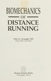 Tapa de Biomechanics of distance running