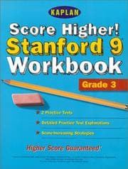 Tapa de Score Higher! Stanford-9 Workbook, Grade 3