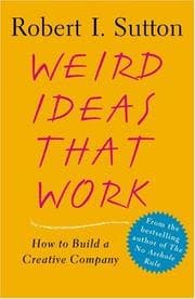 Tapa de Weird Ideas That Work