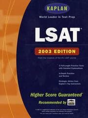 Tapa de Kaplan LSAT 2003