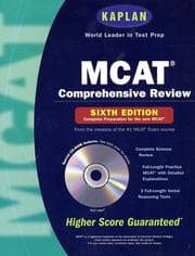 Tapa de Kaplan MCAT Comprehensive Review with CD-ROM, 6th Edition