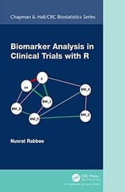 Tapa de Biomarker Analysis in Clinical Trials with R