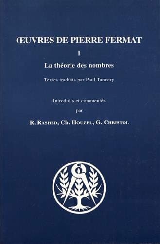 Tapa de Oeuvres de Pierre Fermat