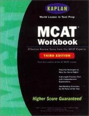 Tapa de Kaplan MCAT Workbook