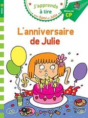 Tapa de Sami et Julie CP Niveau 2 L'anniversaire de Julie