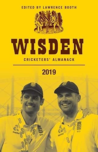 Tapa de Wisden Cricketers' Almanack 2019