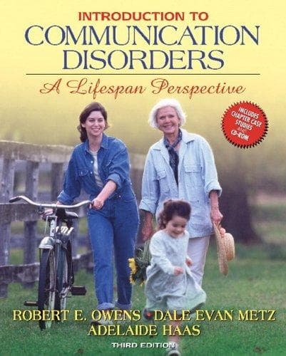 Tapa de Introduction to Communication Disorders