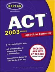 Tapa de Kaplan ACT 2003