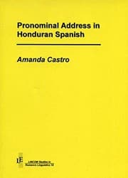 Tapa de Pronominal address in Honduran Spanish