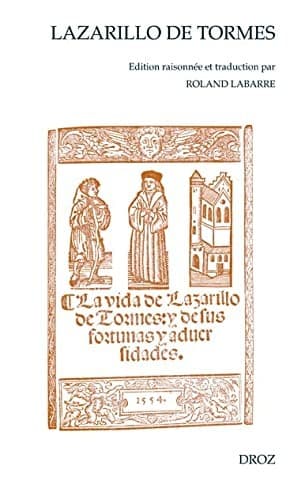 Tapa de Lazarillo de Tormes