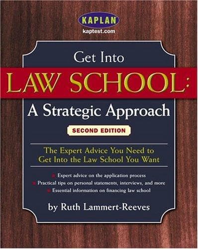 Tapa de Get Into Law School